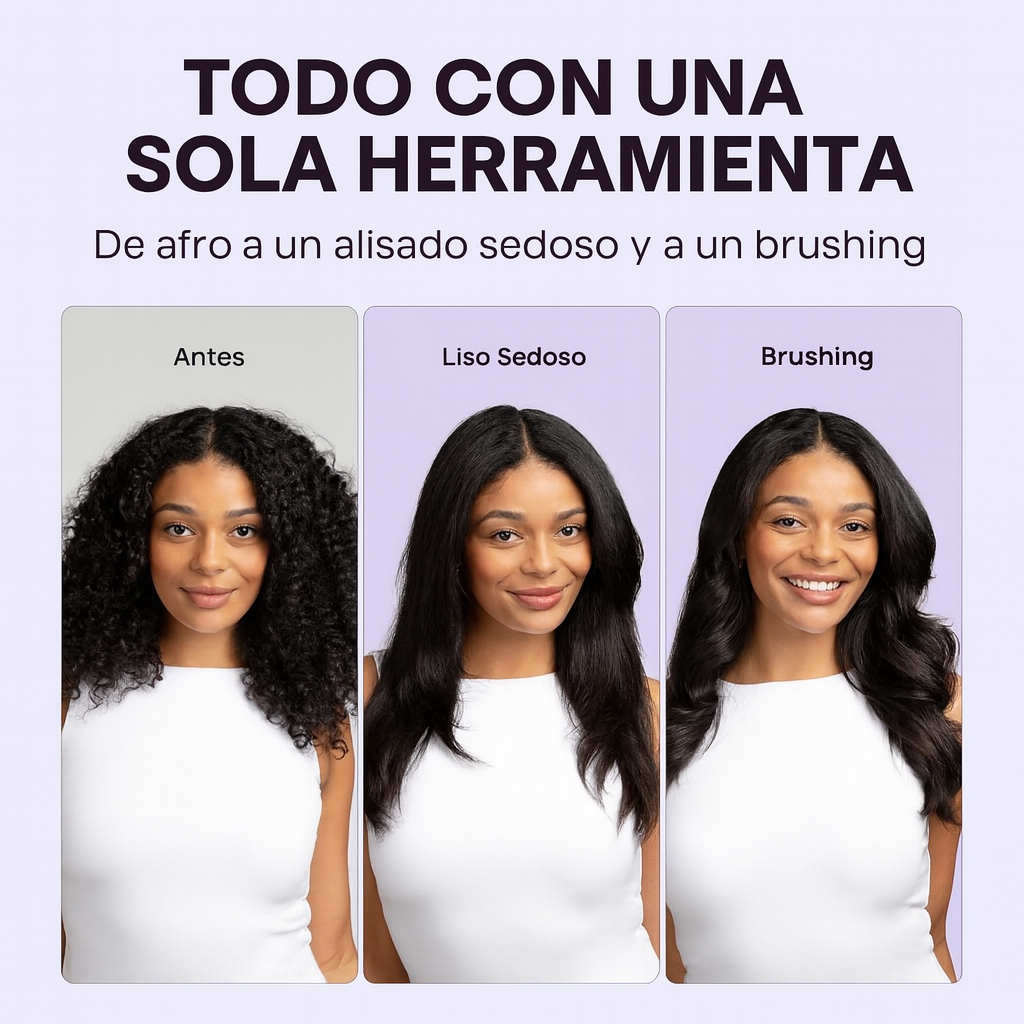 Wavy: Peinado de Salón en Casa 3 en 1