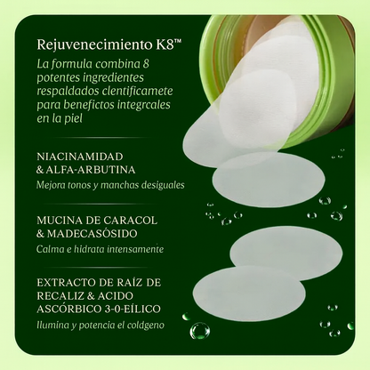 Jiyu: Pads Faciales Coreanos de Colágeno ✨