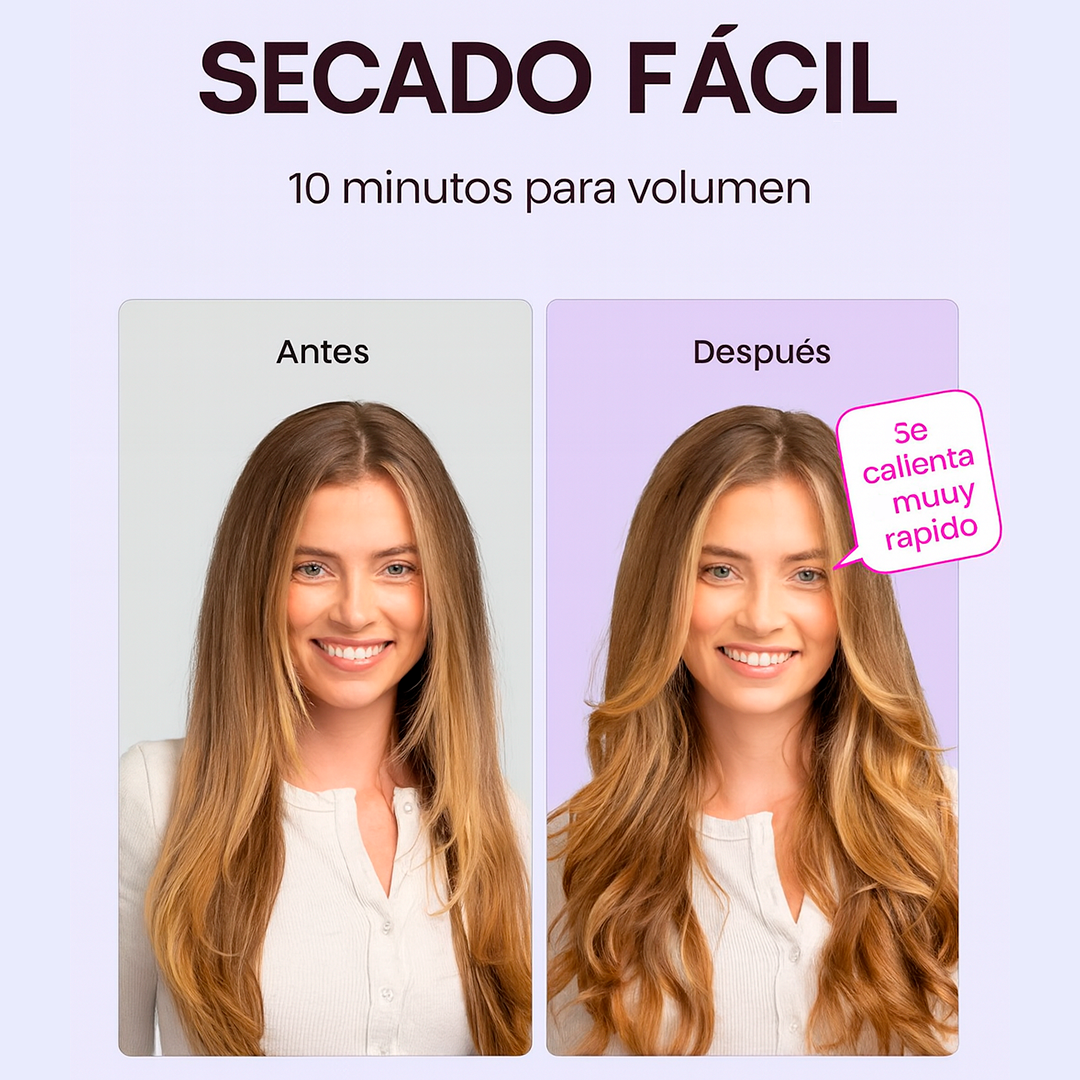 Wavy: Peinado de Salón en Casa 3 en 1